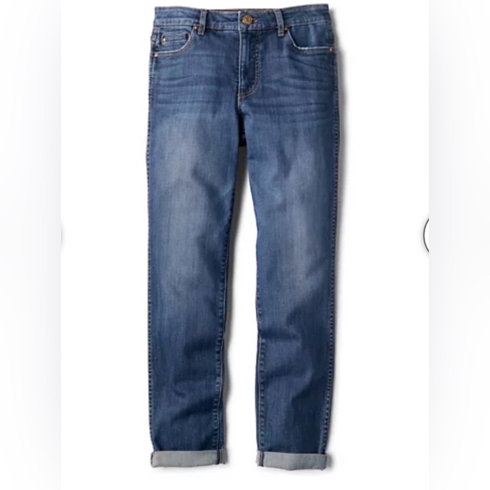 Kut from the Kloth® Catherine High-Rise Fab Ab Boyfriend Jeans size 8 - Picture 5 of 7
